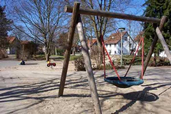 Spielplatz zur Insel Waltersweier